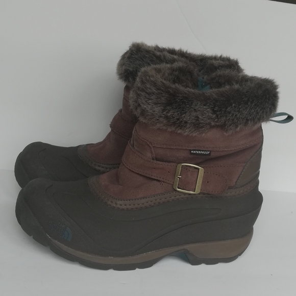 north face slip on snow boots